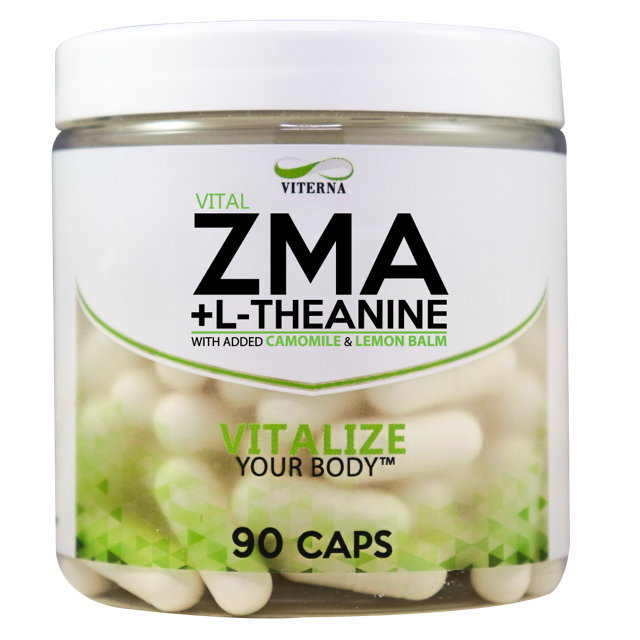 Viterna Vital ZMA + L-Theanine 90 kapslar