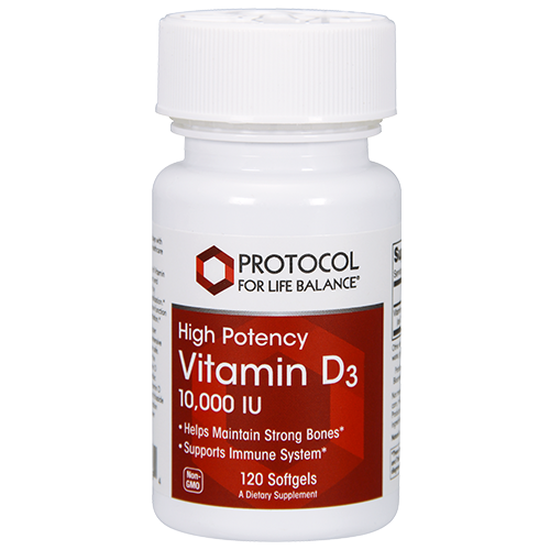 Protocol For Life Vitamin D3 10.000 iu 120 softgels