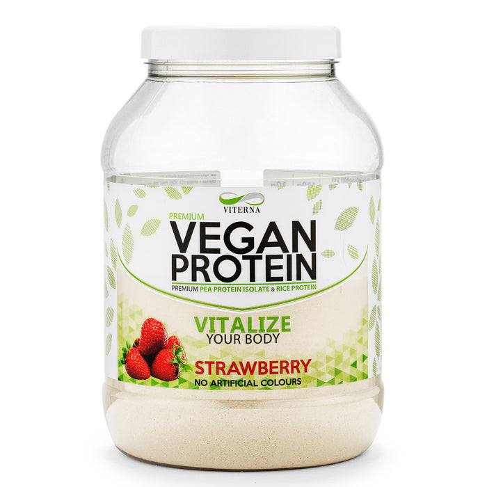 Viterna Vegan Protein - Strawberry 900 g