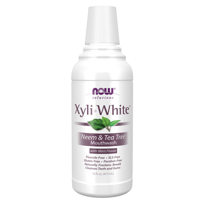 Now Foods XyliWhite™ Neem & Tea Tree Munskölj 473 ml