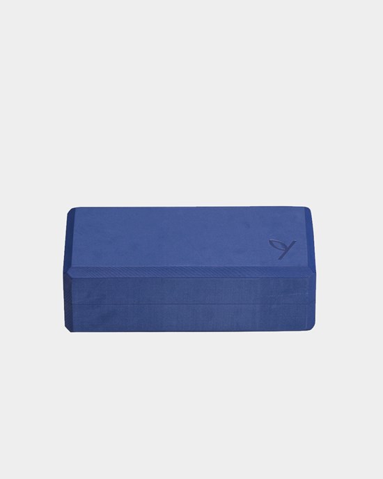 Yogiraj Yoga block Light weight foam, Blueberry Blue