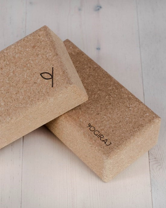 Yogiraj Yogablock kit 2 st block cork, standard