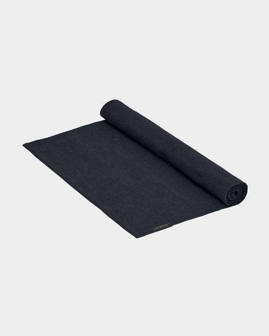 Yogiraj Yogamatta Mysore Organic Yoga Rug, 3 mm, Graphite Grey