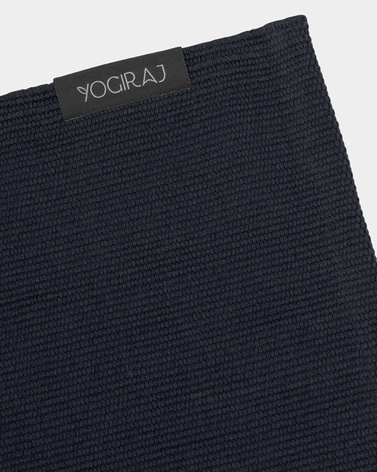 Yogiraj  Yogamatta Mysore Organic Yoga Rug, 3 mm, Graphite Grey