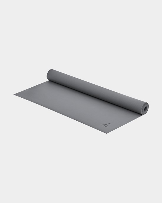 Yogiraj Yogamatta Natural practice travel mat, Moonlight Grey