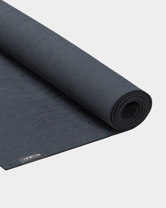 Yogiraj Yogamatta Organic Lite mat 4 mm, Graphite Grey