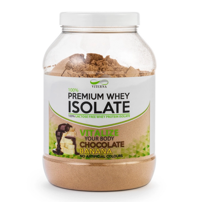 Viterna 100% Premium Whey Isolate, 900 g - Chocolate/Banana