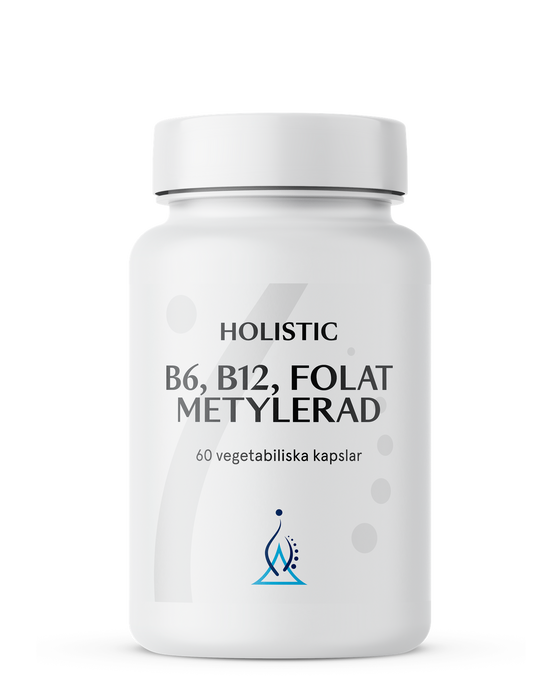 Holistic B6 B12 Folat metylerad 60 kapslar