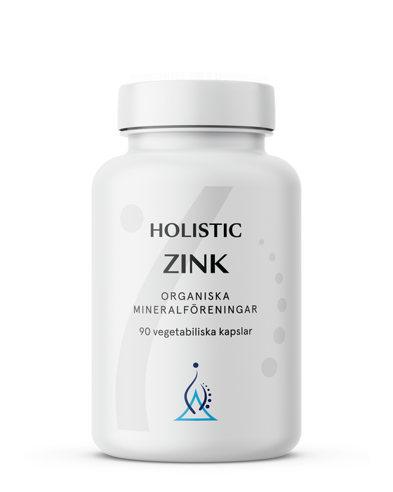Holistic Zink 25 mg 90 kapslar