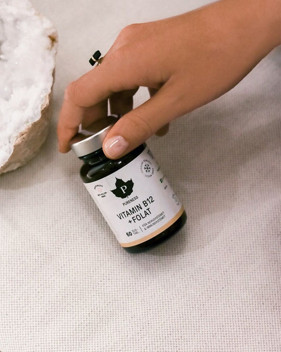 Pureness Vitamin B12 + Folat - 60 sugtabletter