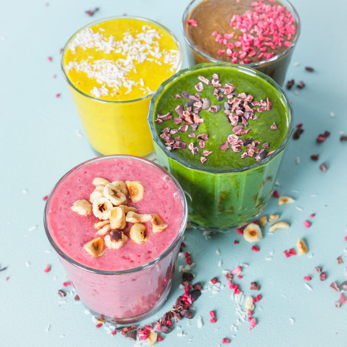 Renee Voltaire Hampaproteinpulver – Acai, Spirulina & Vetegräs 400 g