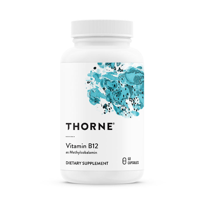 Thorne  Vitamin B12 (tidigare Methylcobalamin) 60 kapslar