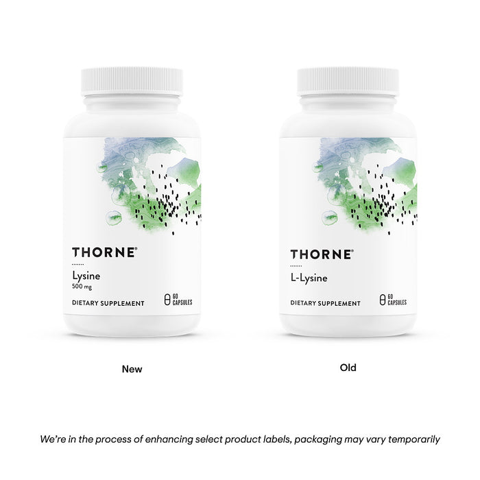 Thorne Lysine (tidigare L-Lysine (500 mg)) 60 kapslar