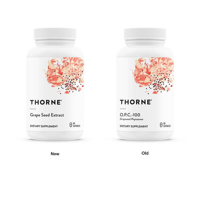 Thorne Grape Seed Extract (tidigare O.P.C.) 60 kapslar