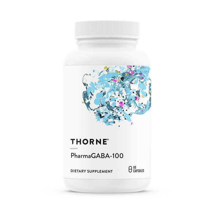 Thorne PharmaGABA, 100 mg / kapsel 60 kapslar