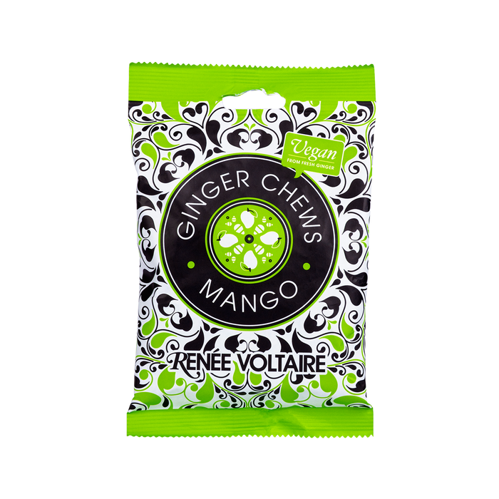 Renee Voltaire Ginger Chews – Mango 120 g