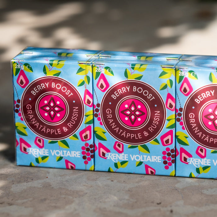 Renee Voltaire Berry Boost – Granatäpple & Russin (6-Pack) 6 x 28 g - 168 g