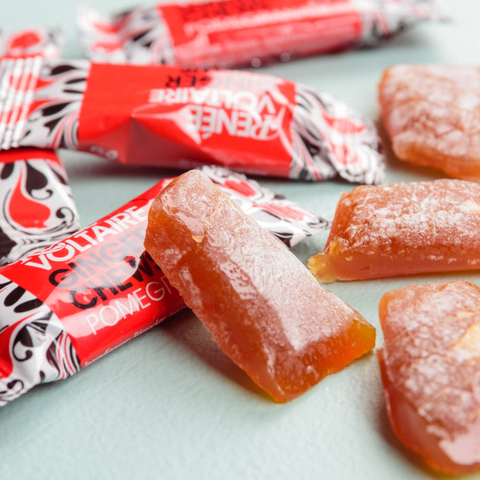Renee Voltaire Ginger Chews – Granatäpple 120 g