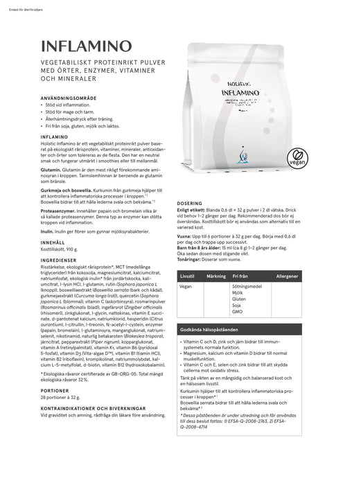 Holistic Inflamino 910 g