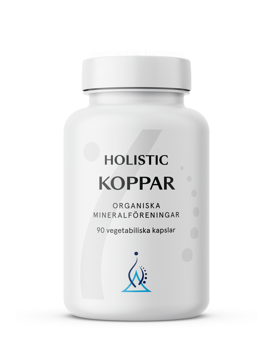 Holistic Koppar 2 mg 90 kapslar