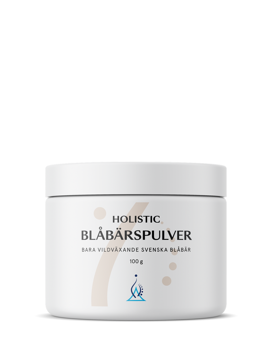 Holistic Blåbärspulver 100 g