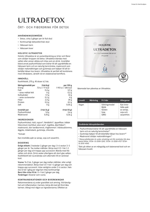 Holistic Ultradetox 270 g