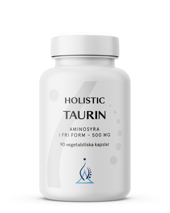 Holistic Taurin 500 mg 90 kapslar