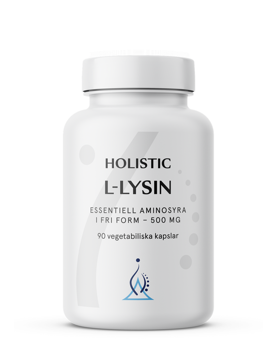 Holistic L-lysin 500 mg 90 kapslar