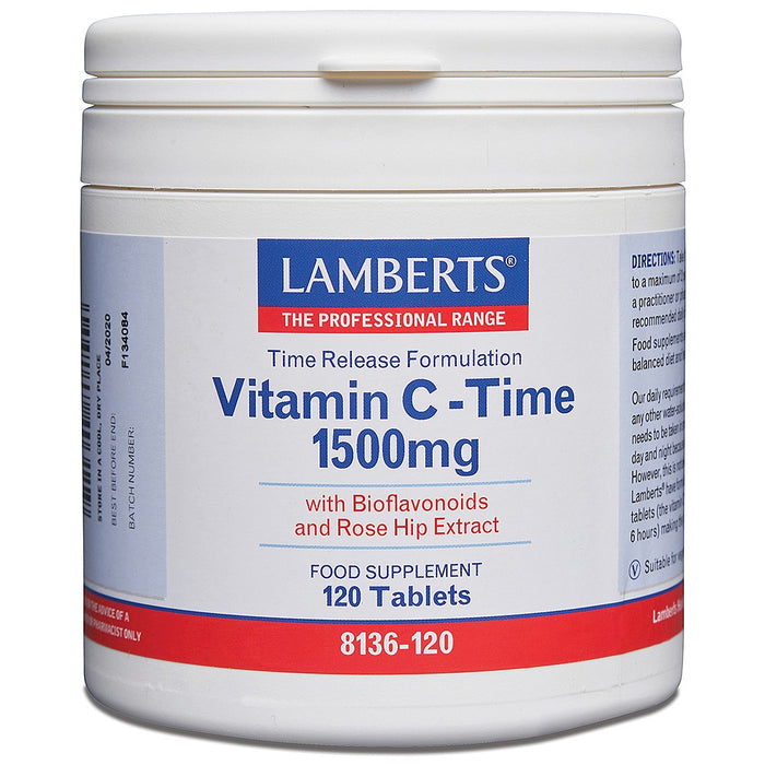 Lamberts C-Vitamin 1500 mg 120 tabletter