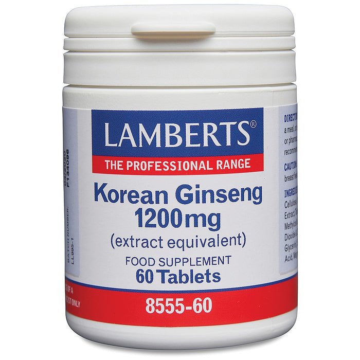 Lamberts Koreansk Ginseng 60 tabletter