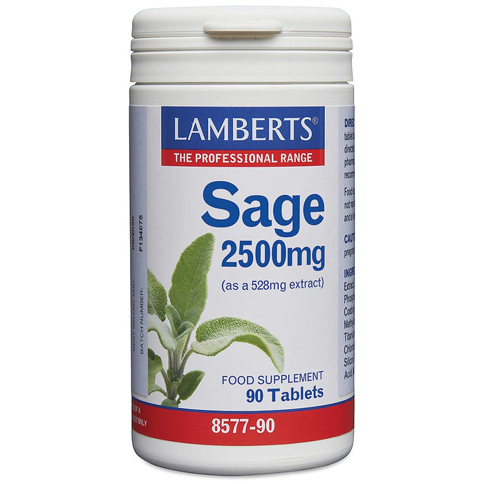 Lamberts Salvia 2500 mg 90 tabletter