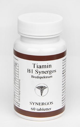 Egenvårdspoolen B1 Tiamin Synergos 60 tabletter