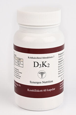 Egenvårdspoolen D3+K2, 10,000 IE 60 kapslar
