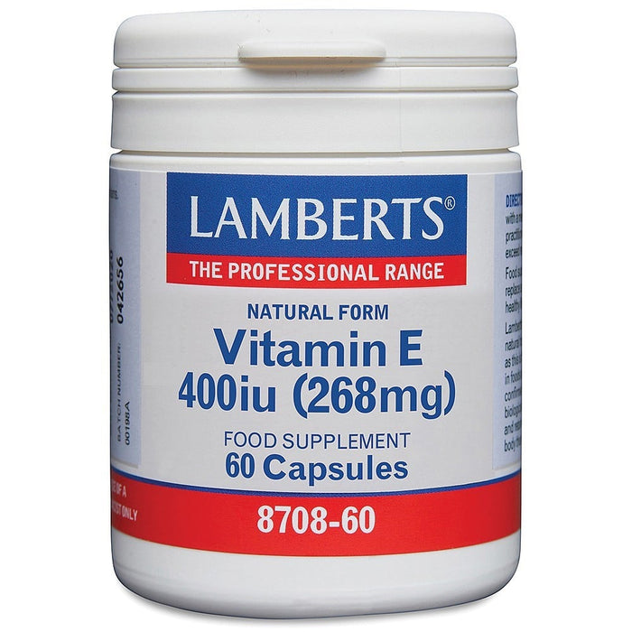 Lamberts E-vitamin 268 mg 60 kapslar