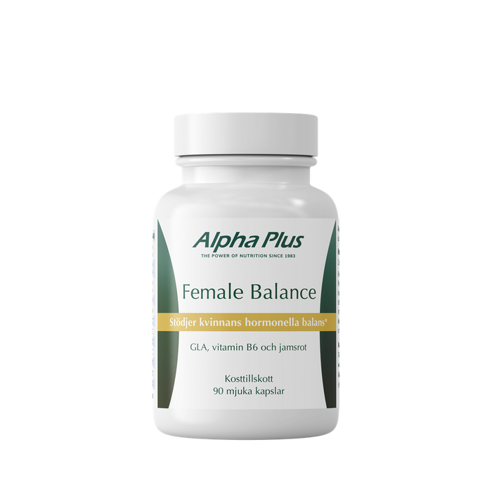 Alpha Plus Female Balance 90 mjuka kap
