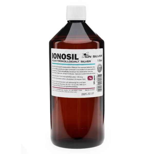Ion Silver Ionosil kolloidalt silver 500 ml, 1 liter, 5 liter