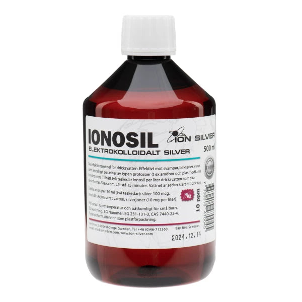 Ion Silver Ionosil kolloidalt silver 500 ml, 1 liter, 5 liter