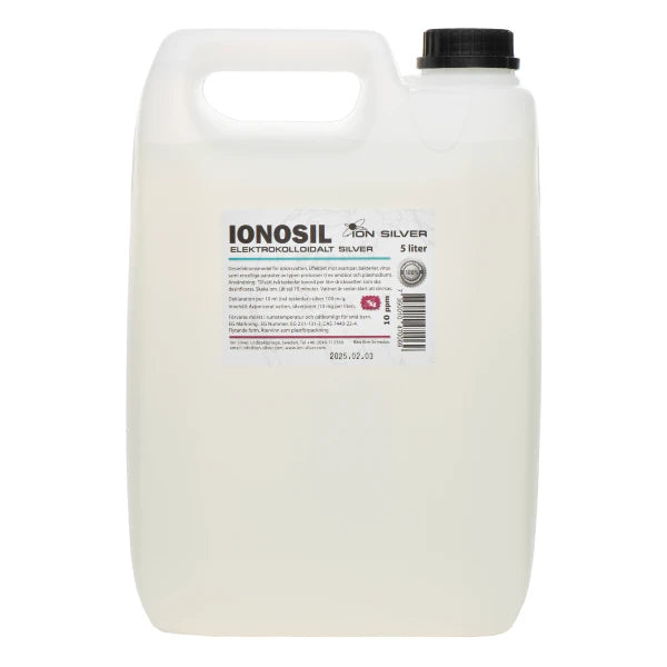 Ion Silver Ionosil kolloidalt silver 500 ml, 1 liter, 5 liter