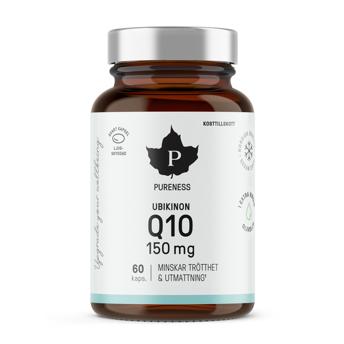 Pureness Q10 Ubikinon 150 mg - 60 kapslar