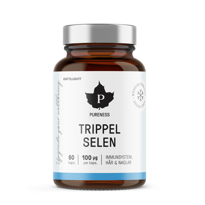 Pureness Trippel Selen - 60 kapslar