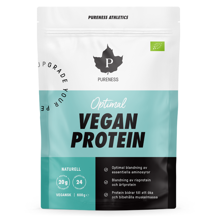 Pureness Vegan Protein Ekologisk | Naturell - 600 g