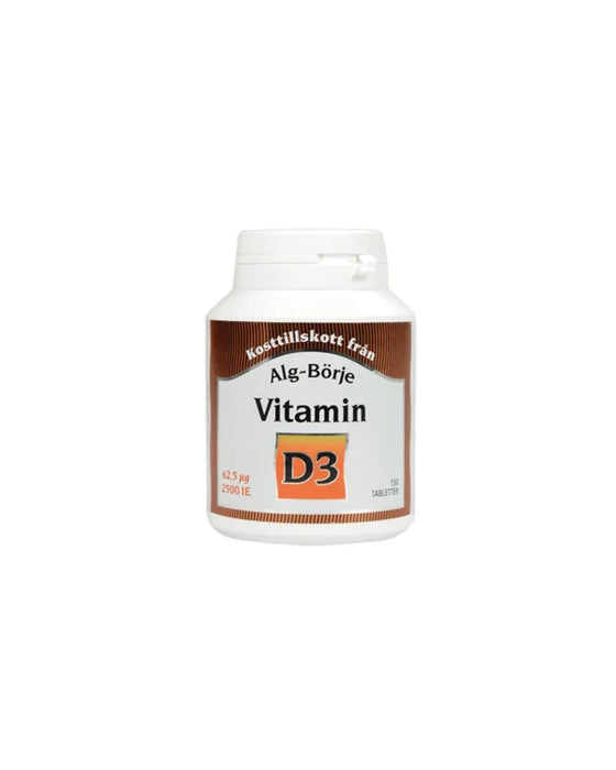 Alg-Börje Vitamin D3 62,5 µg 150 tabletter