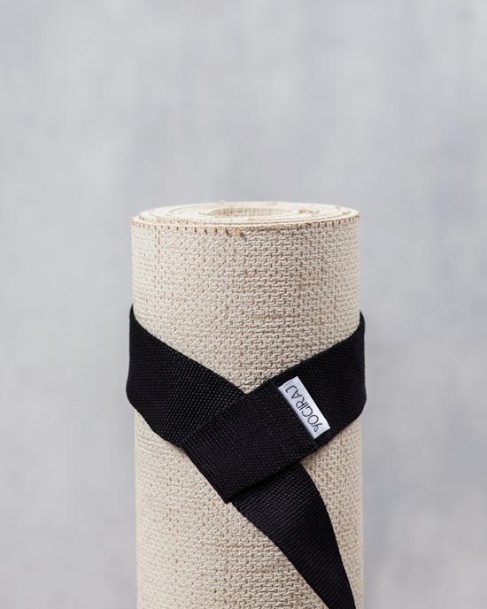Yogiraj Bärrem Mat carry strap, Midnight Black