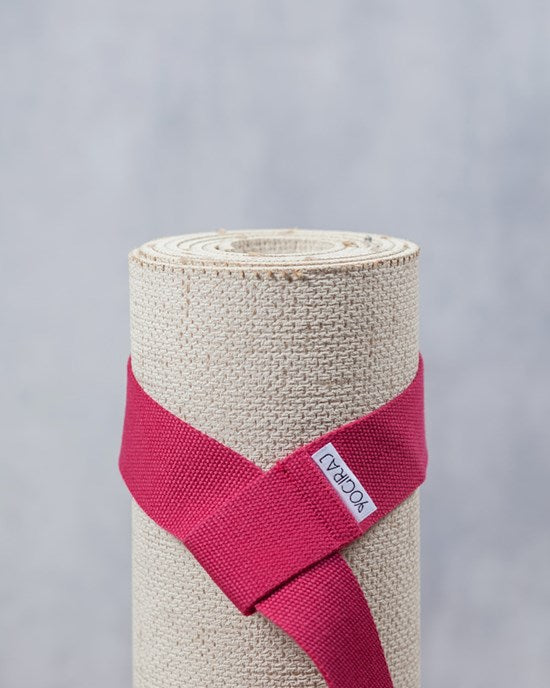 Yogiraj Bärrem Mat carry strap, Raspberry Red