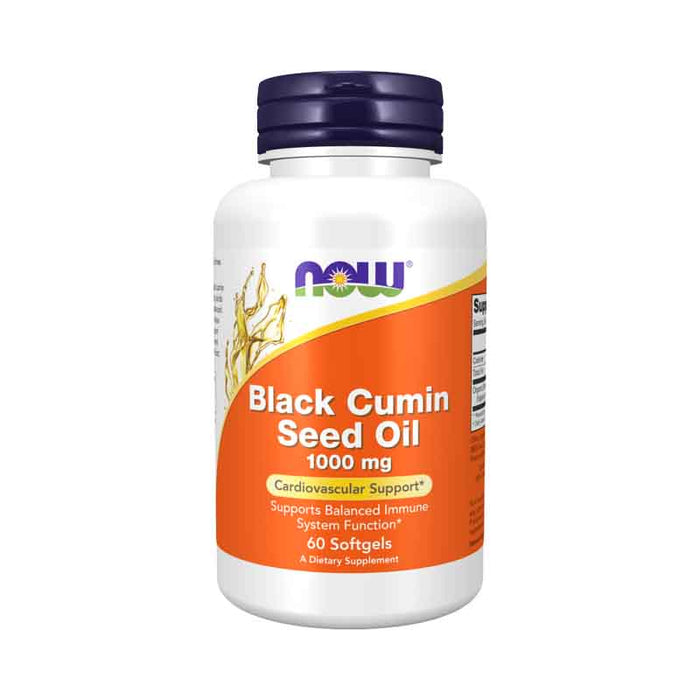 Now Foods Black Cumin Seed Oil 1000 mg 60 softgels