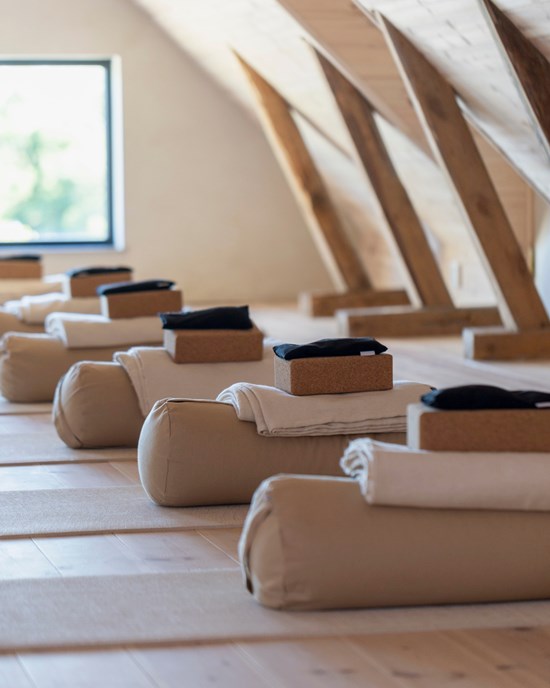 Yogiraj Bolster Moss Green