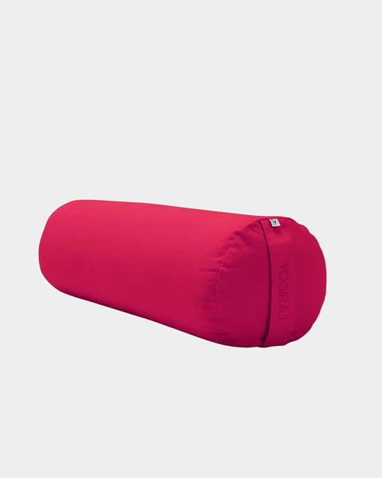 Yogiraj Bolster Raspberry Red