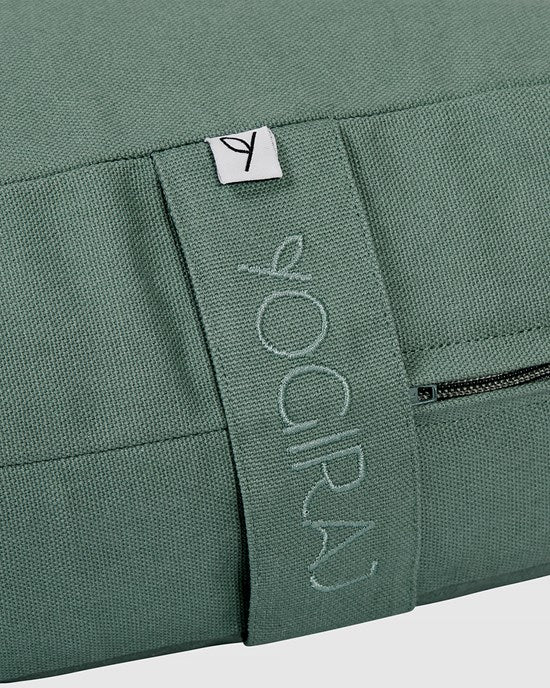 Yogiraj Bolster Rectangular bolster, Moss green