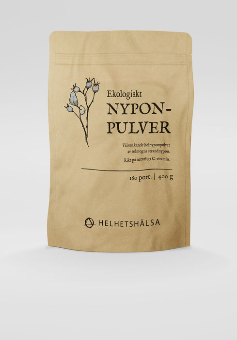 Helhetshälsa Nyponpulver, eko 400 g