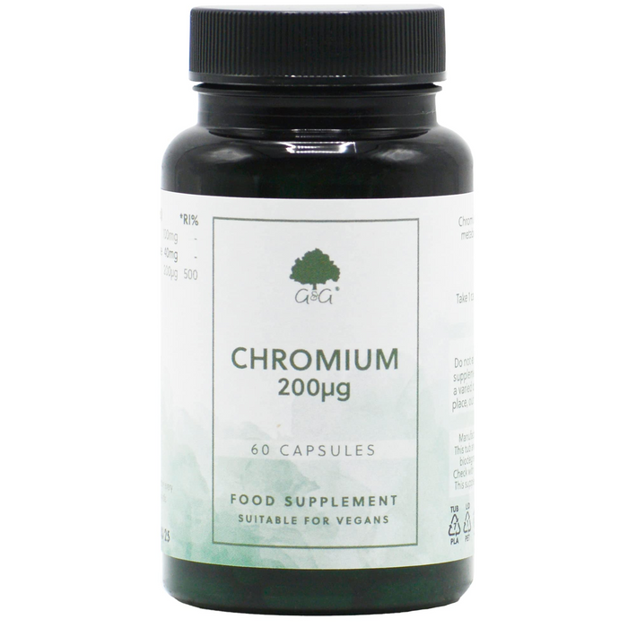 G&G Vitamins Chromium 60 kapslar